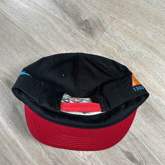 Vintage Rusty Wallace Hat Snapback NASCAR Racing Miller Black Red Made in USA‎ - Picture 6 of 8